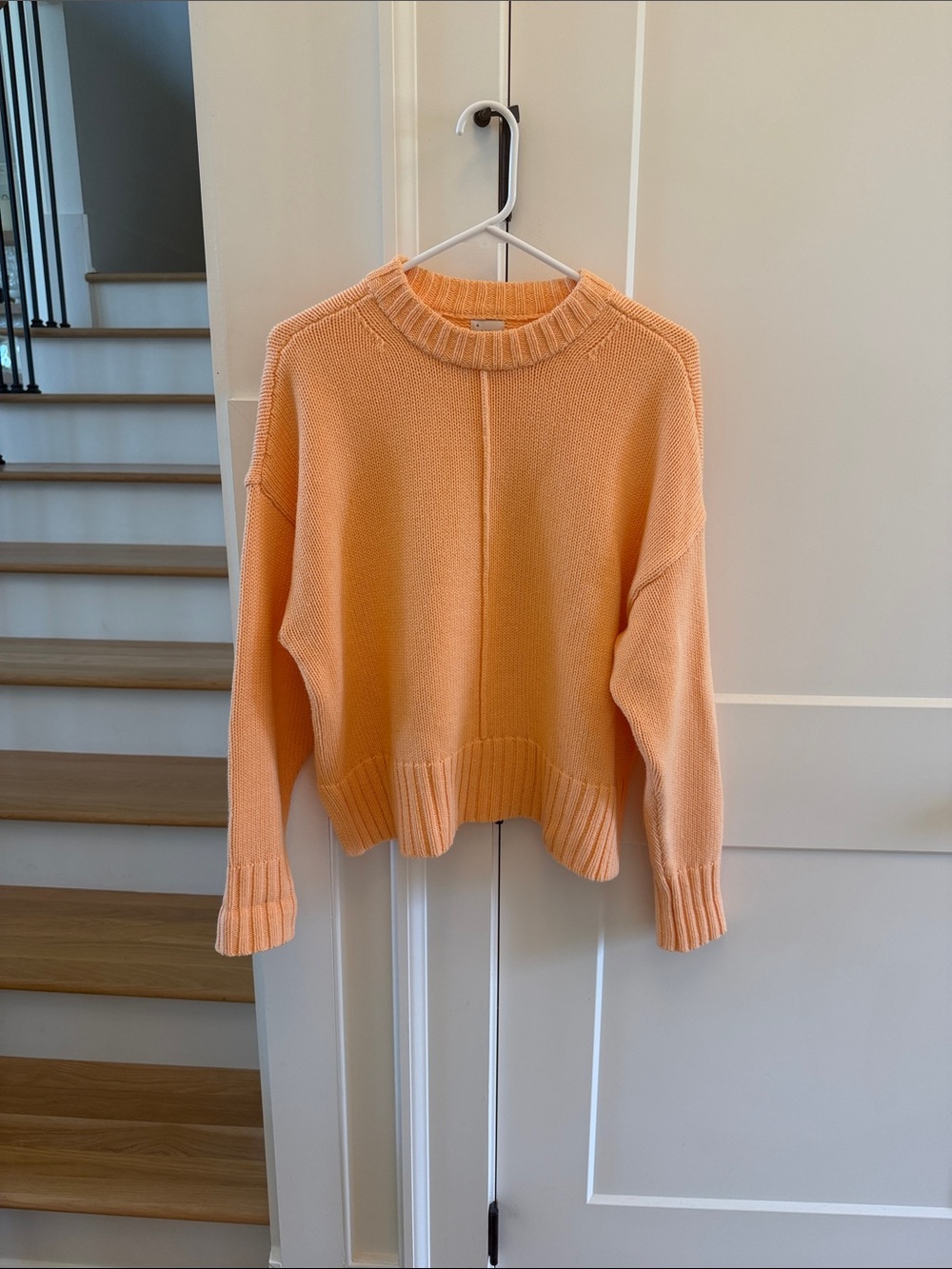 a new day Peach Crewneck Sweater